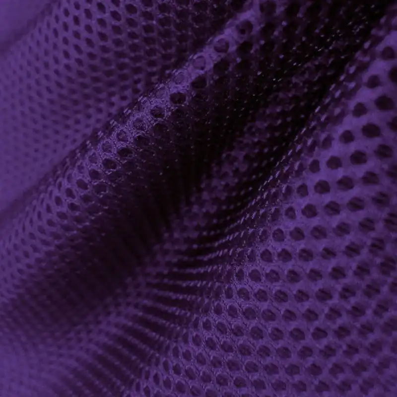 3D Mesh wattiert lila Abverkauf