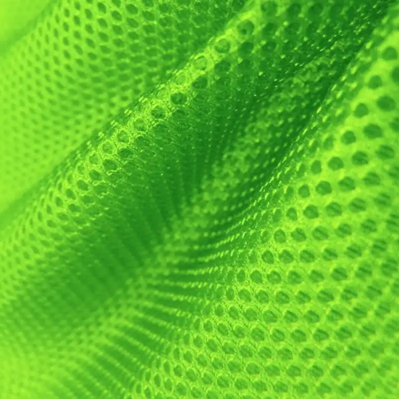 3D Mesh wattiert lime - Stück 50x70cm Wochenendangebot