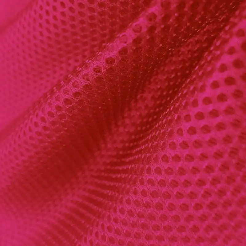3D Mesh wattiert pink Stück 50x70cm Ausverkauf