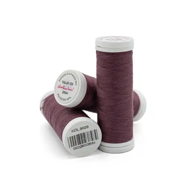 Schnäppchen Faden Ariadna TALIA 120 Farbe 9029 violett 200m
