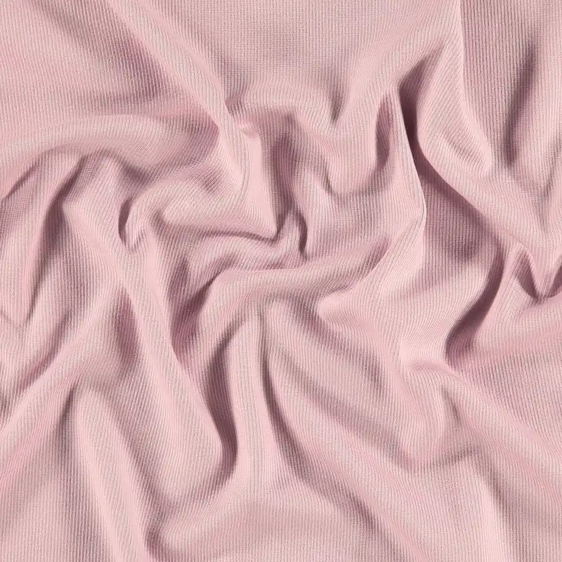 2x2 Rippstoff mit Baumwolle, hell staubviolett Super-Preis