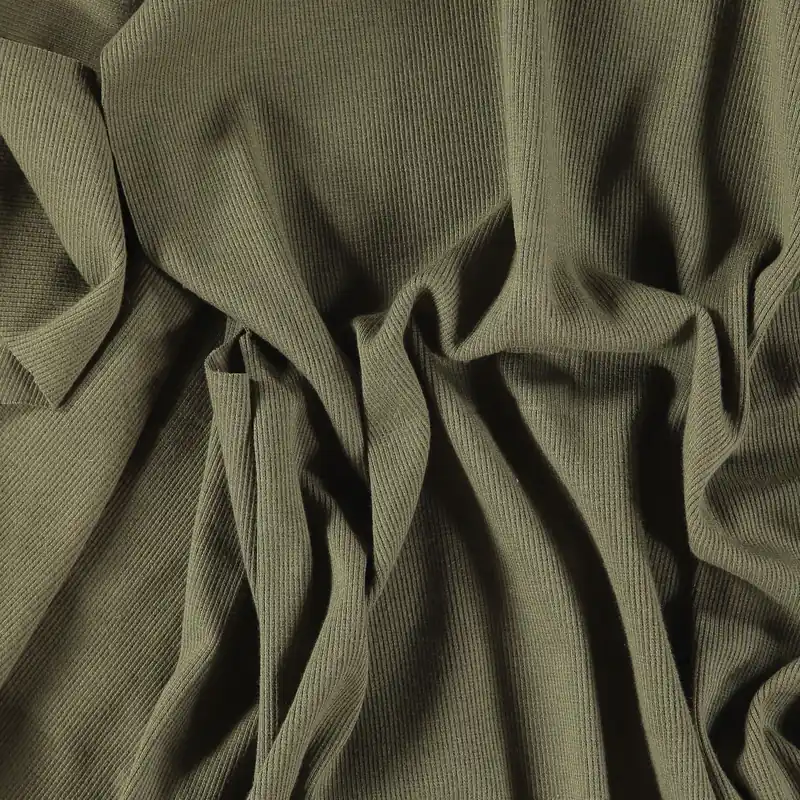 2x2 Rippstoff mit Baumwolle, hell armygrün Rabatt