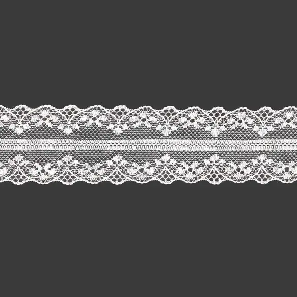 Preis Gesenkt Spitze Nylon - 38mm - White