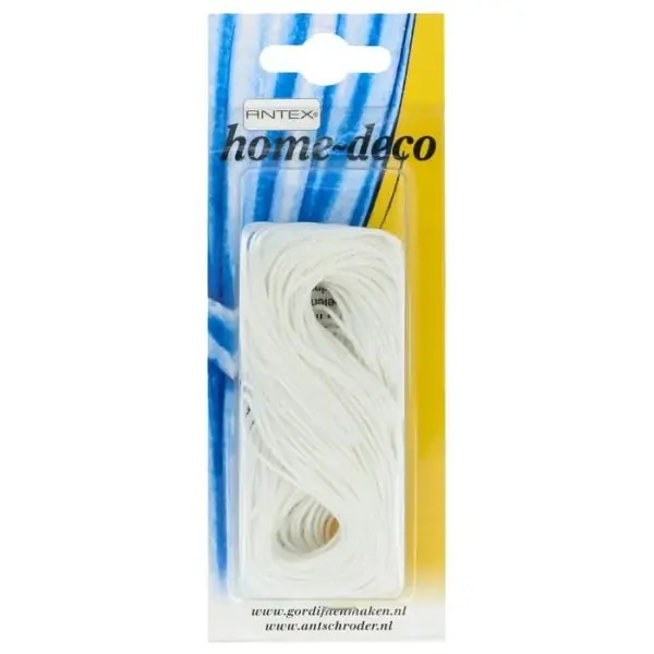 Direktkauf Antex - Zugschnur 1mm weiß - 20m