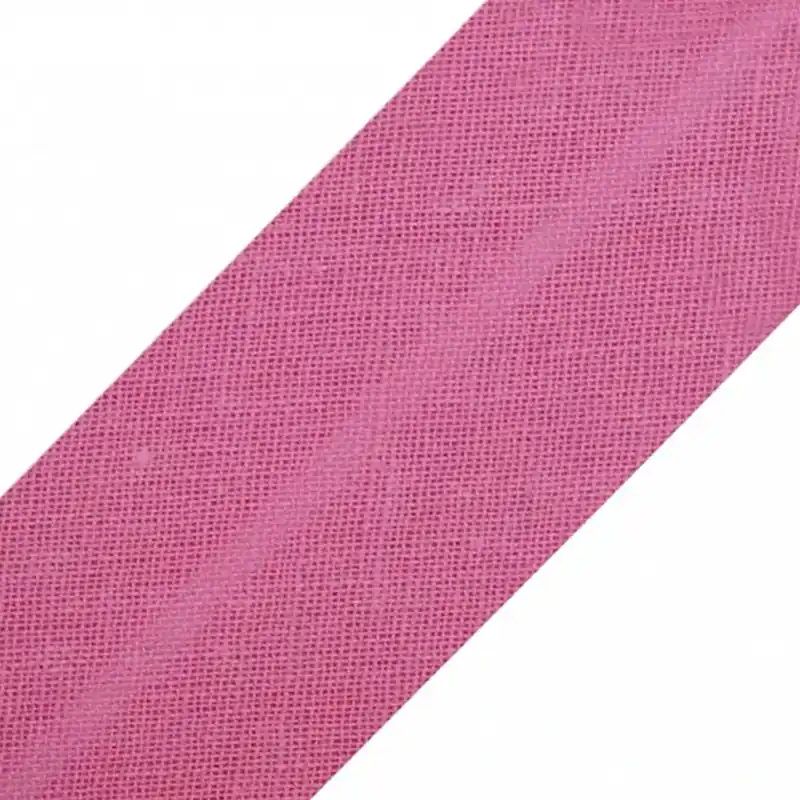 1 Meter Schrägband Meterware uni Dunkelrosa Heißes Angebot