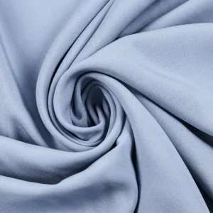 100% Bambus wie Viskose Javanaise * Adelia * RAUCHBLAU Kostenloser Rückversand