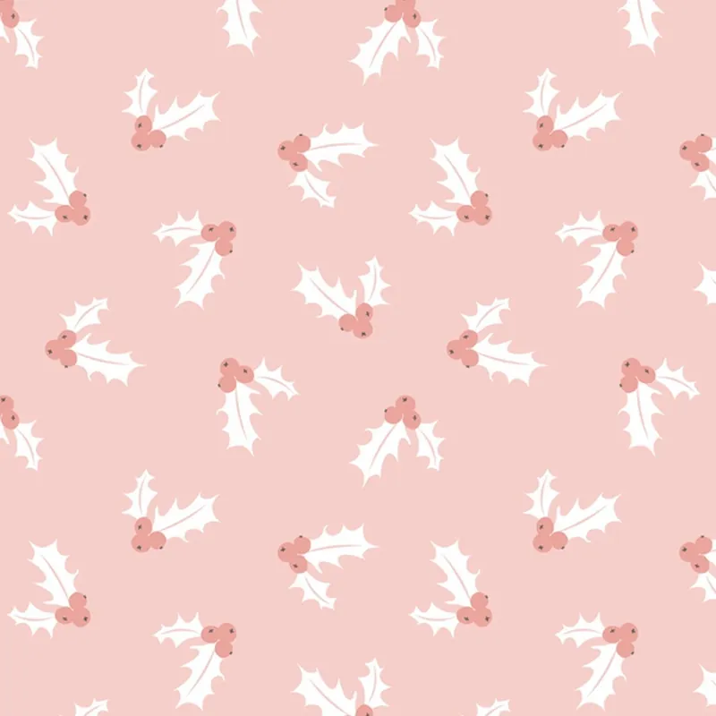 Zweige auf hochwertiger, super weicher, ägyptischer Baumwolle, Weihnachten Exklusiv