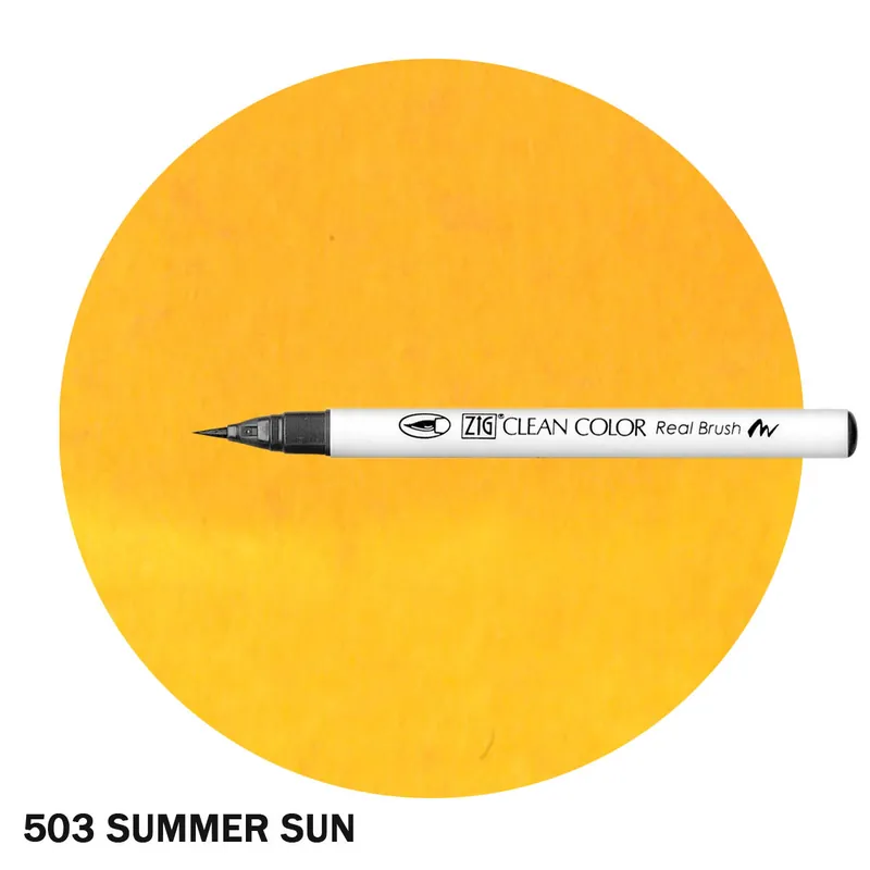 ZIG Clean Color Real Brush Marker Summer Sun Jetzt Zugreifen
