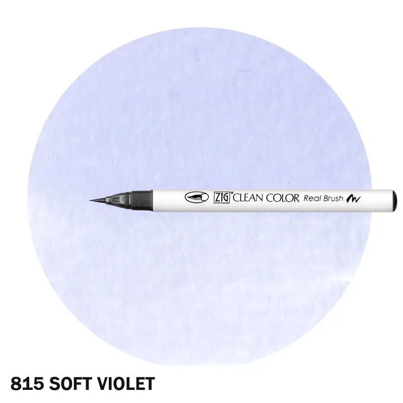 ZIG Clean Color Real Brush Marker Soft Violet Gleich Bestellen