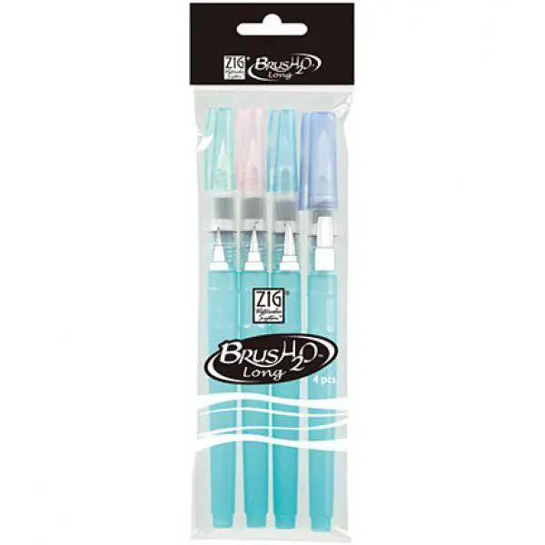 ZIG Waterbrush Long Set Mengenrabatt