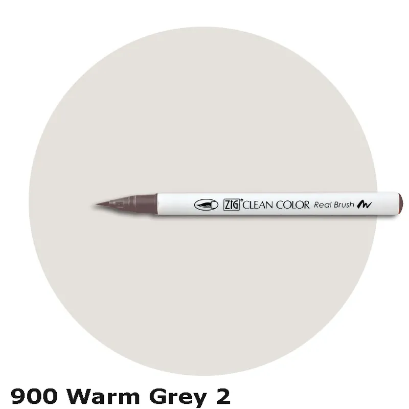 ZIG Clean Color Real Brush Marker Warm Gray 2 Beliebt